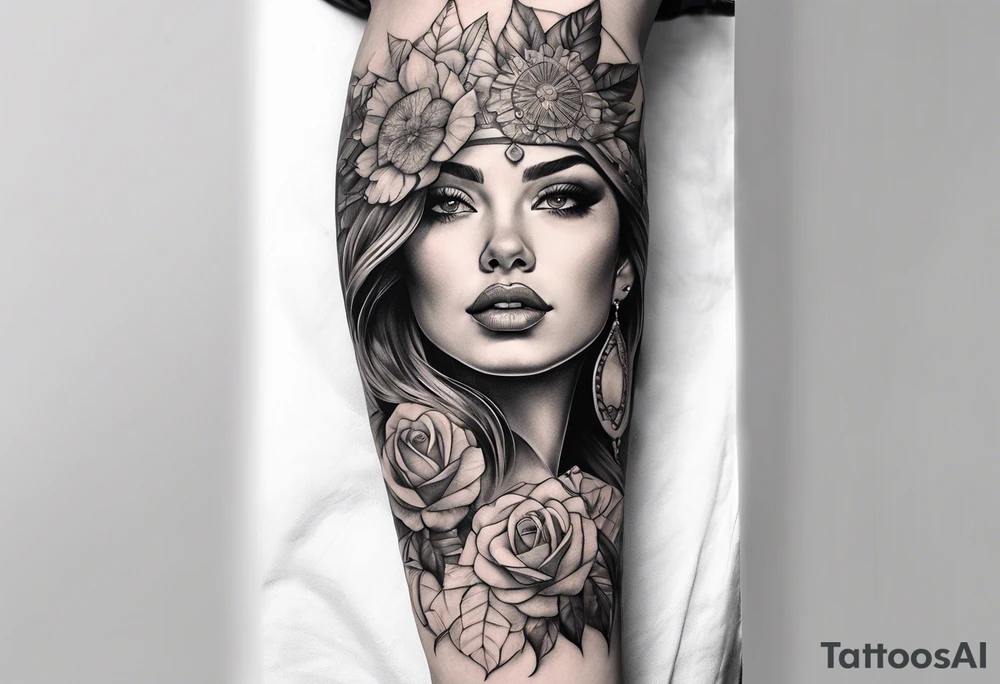 Sleeve tattoo idea