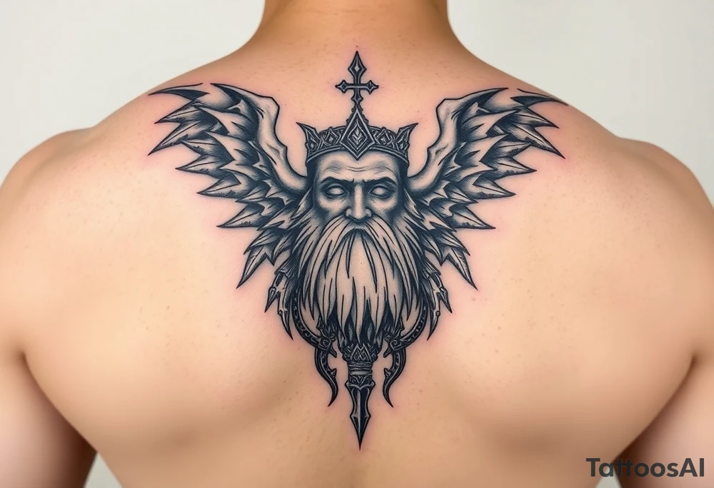 Father time/Keeper of the stars tattoo idea