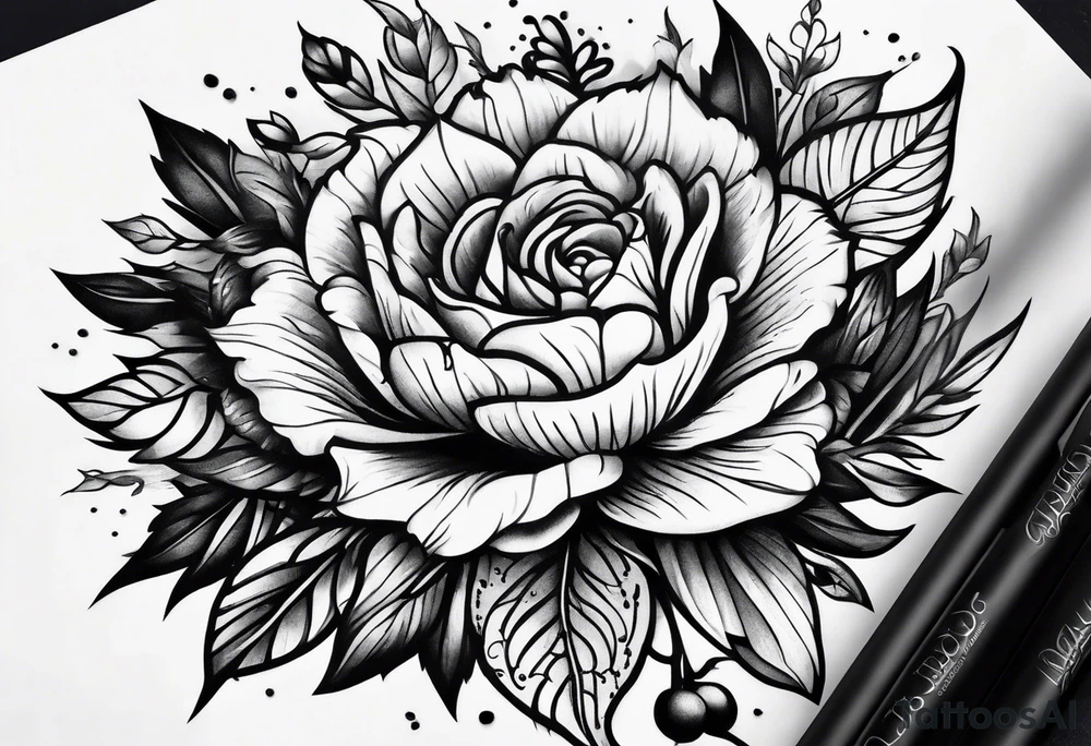 Rupestre art tattoo idea