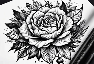 Rupestre art tattoo idea