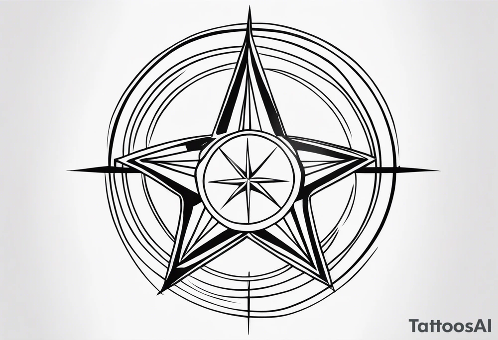 Morning star whip tattoo idea