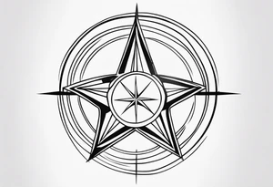 Morning star whip tattoo idea