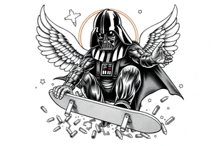 darth vader skateboarding, heaven, outdoors, harley davidson, bullets, puzzle
WORDS "Seth J. Carter"
12/29/88-01/06/24 tattoo idea