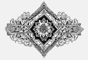 arabic writing tattoo idea