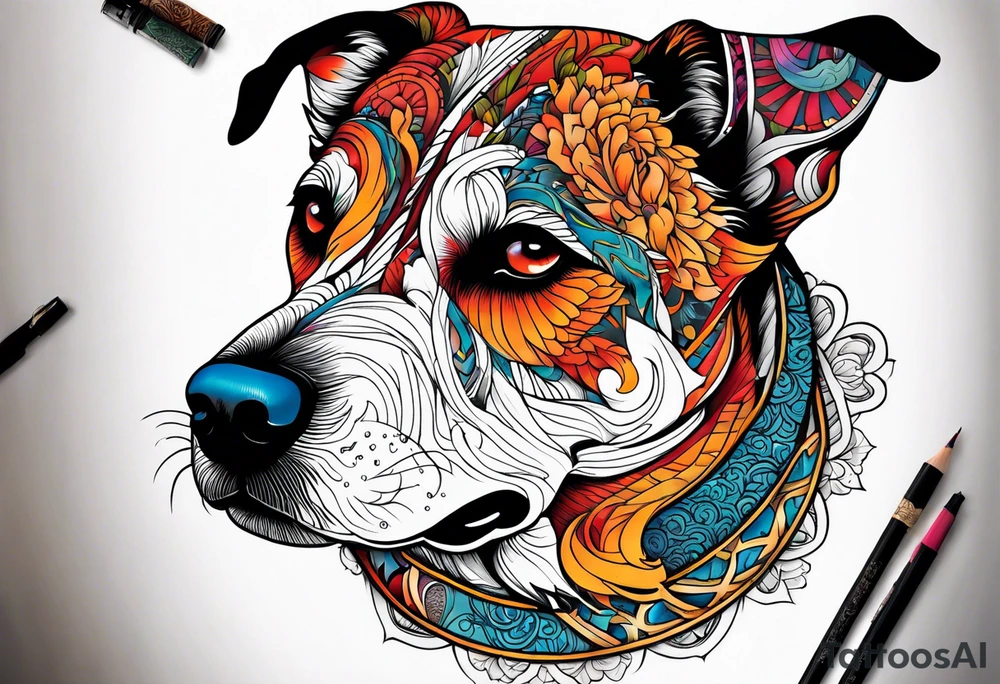 tattoo for my dog buddy tattoo idea