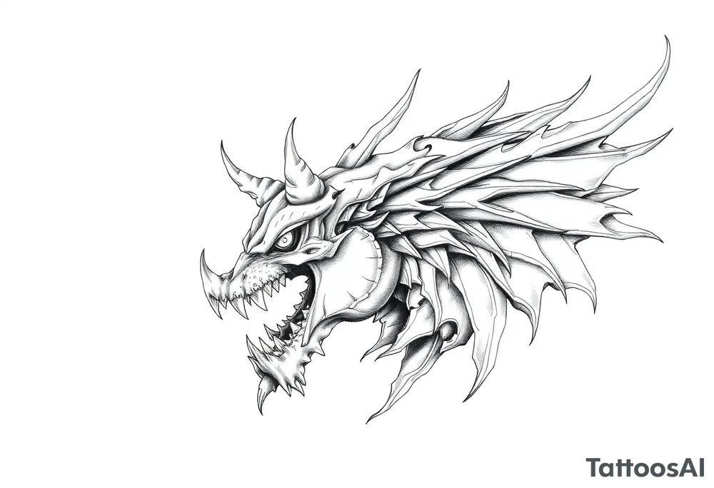 Mysteriöser feenwald tattoo idea