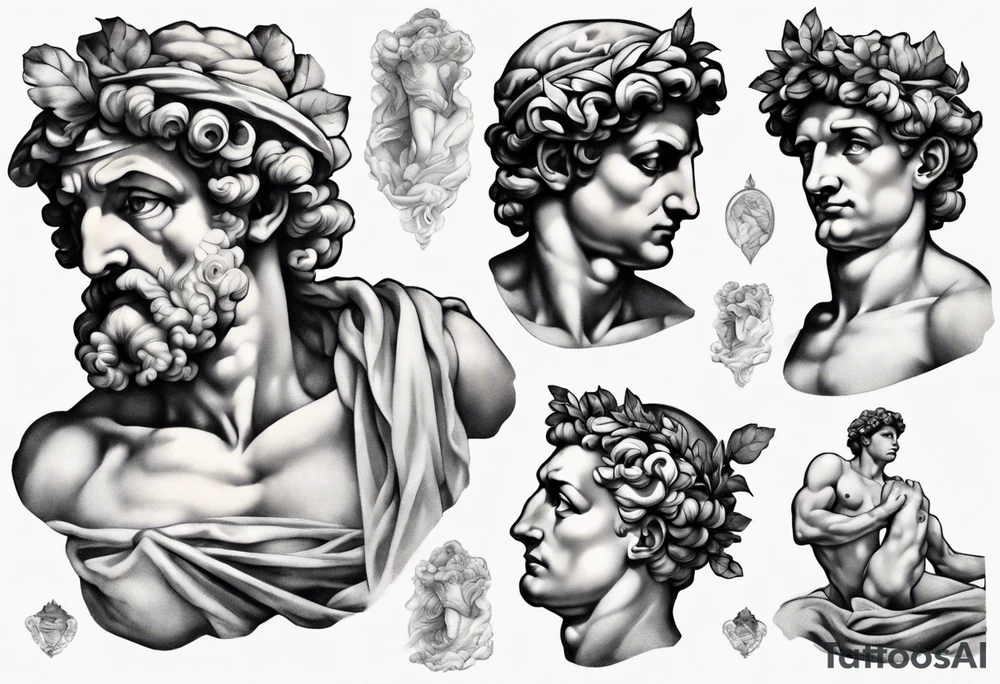 david by michelangelo tattoo idea