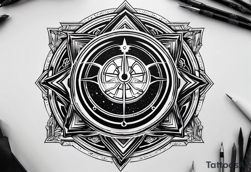 Star wars Jedi symbol tattoo idea