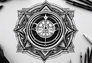 Star wars Jedi symbol tattoo idea