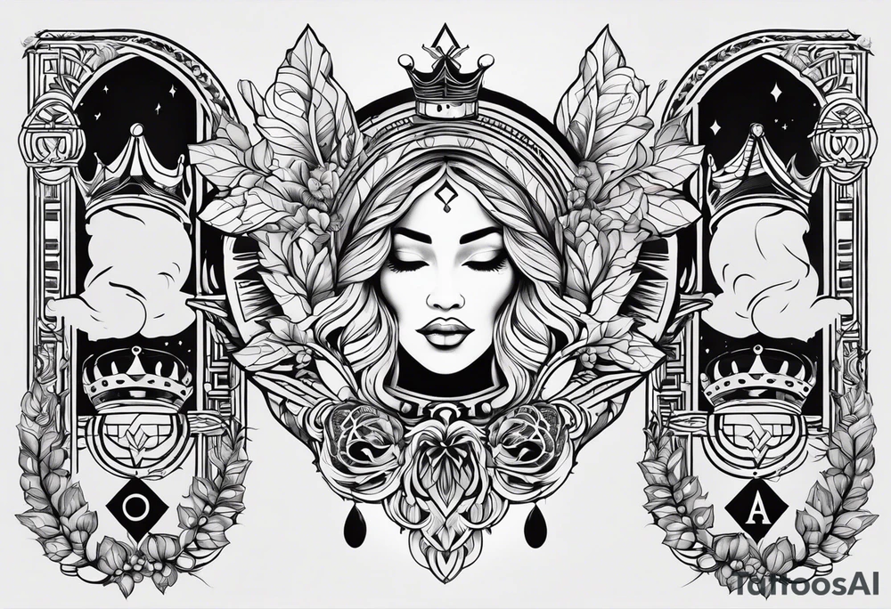 Onika Grace" is a beautiful name that carries a strong sense of purpose and elegance. Incorporating symbols like a halo or a crown into the logo would create a powerful visual identity, emphasizing the brand's divine and graceful message. tattoo idea