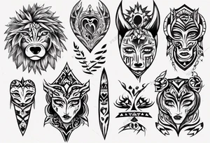 My true loves Maggie and Lucas tattoo idea