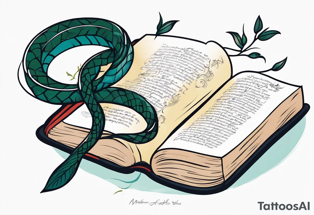 Snake and dove arm tattoo with bible verse Matthew 10:16 included tattoo idea