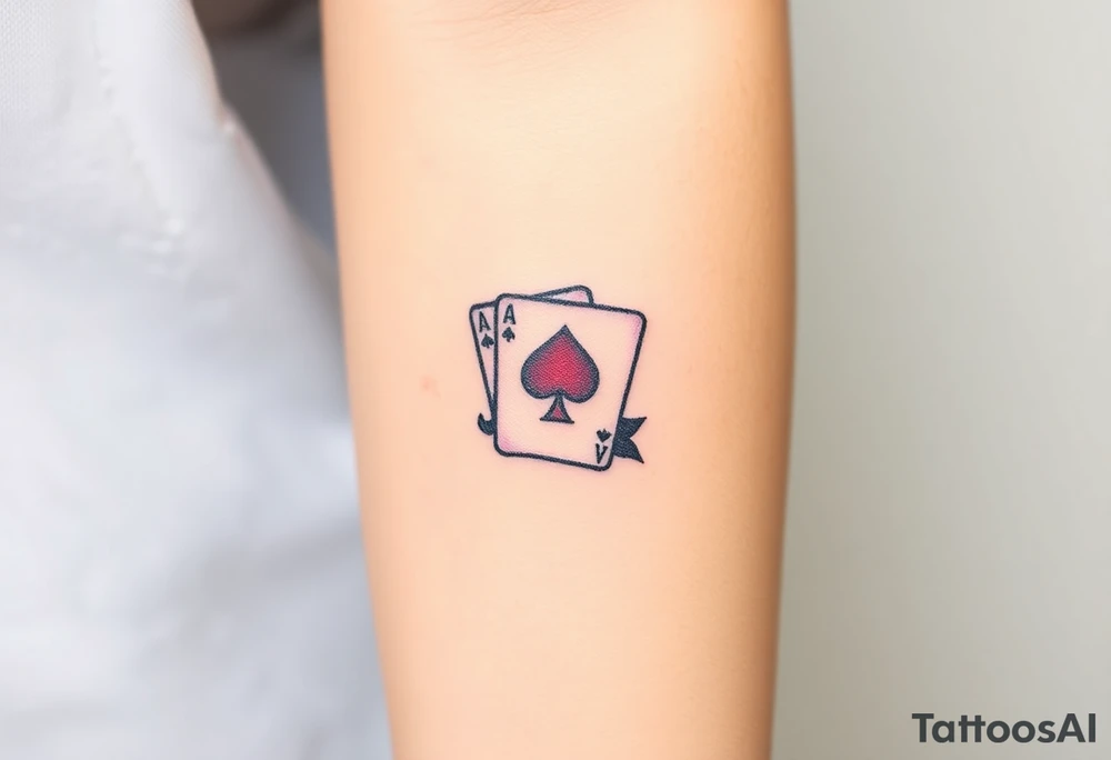 Royal Flush tattoo idea