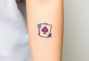 Royal Flush tattoo idea