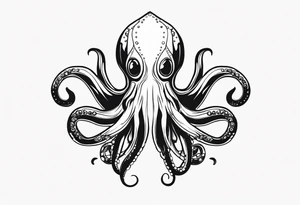 octopas 
dark tattoo idea