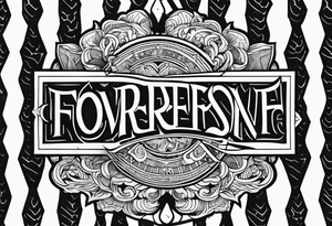 Richardson forever tattoo idea