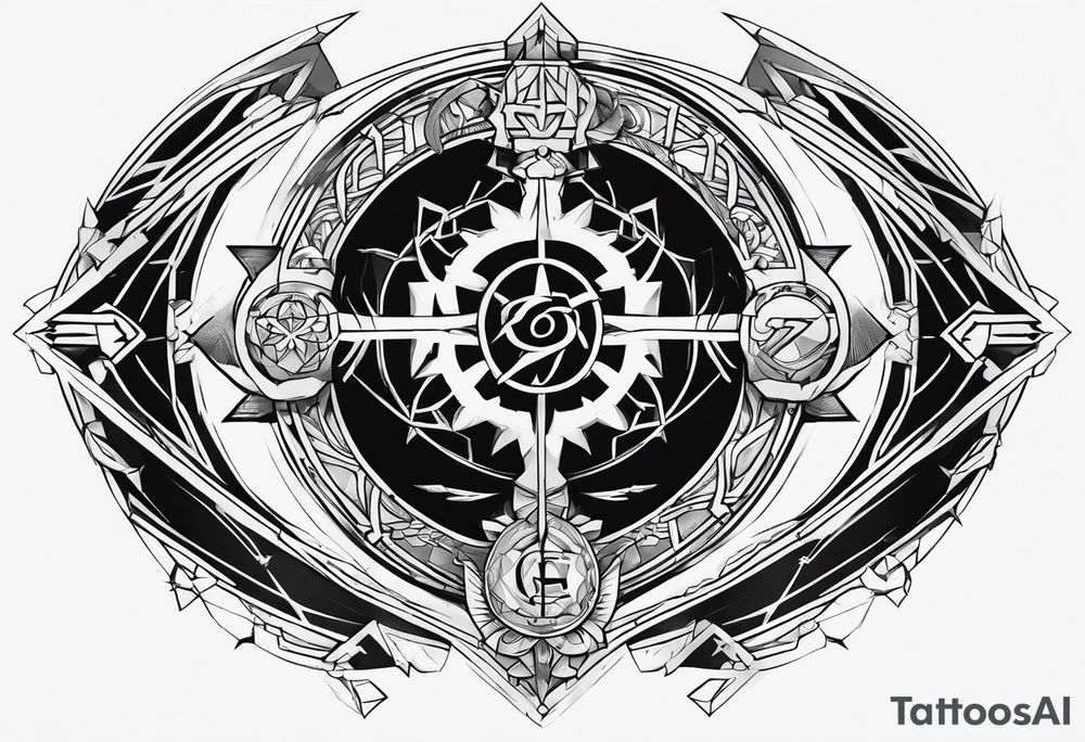 Fullmetal Alchemist: Brotherhood gate tattoo idea