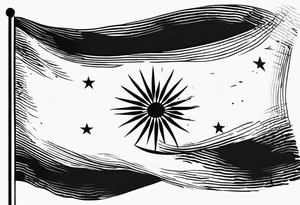 Indian Flag tattoo idea