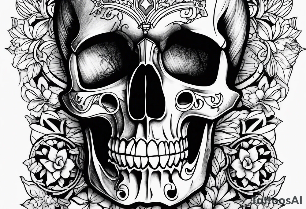 Momento mori tattoo idea