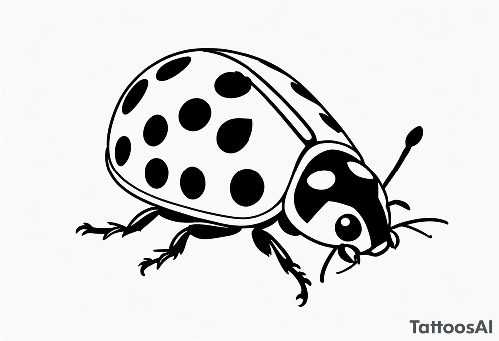 Ladybug tattoo idea