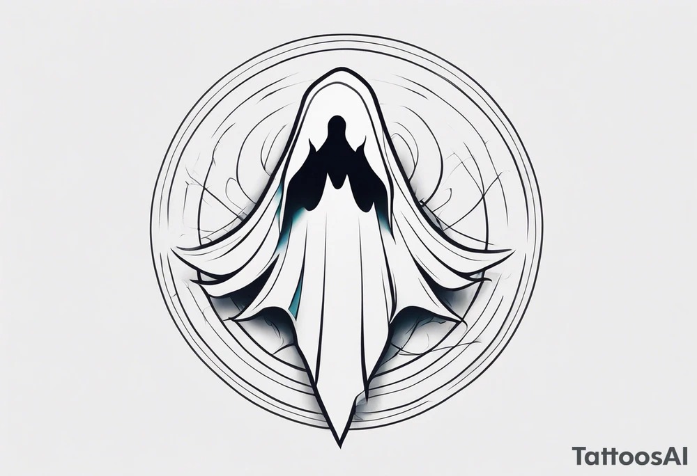 ghost tattoo idea
