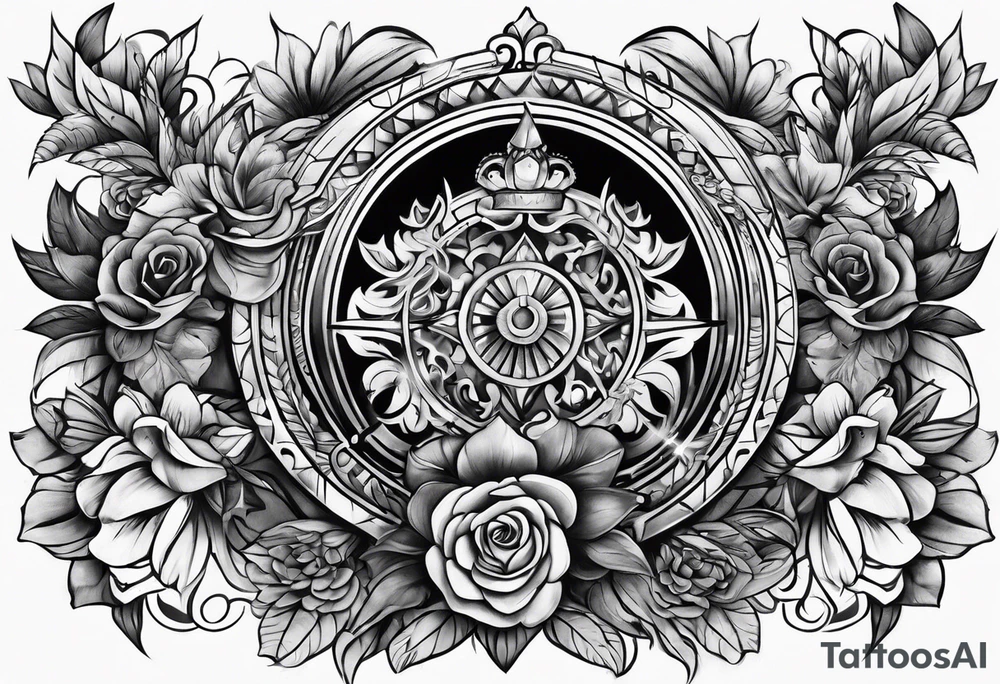 Chicano sleeve tattoo tattoo idea
