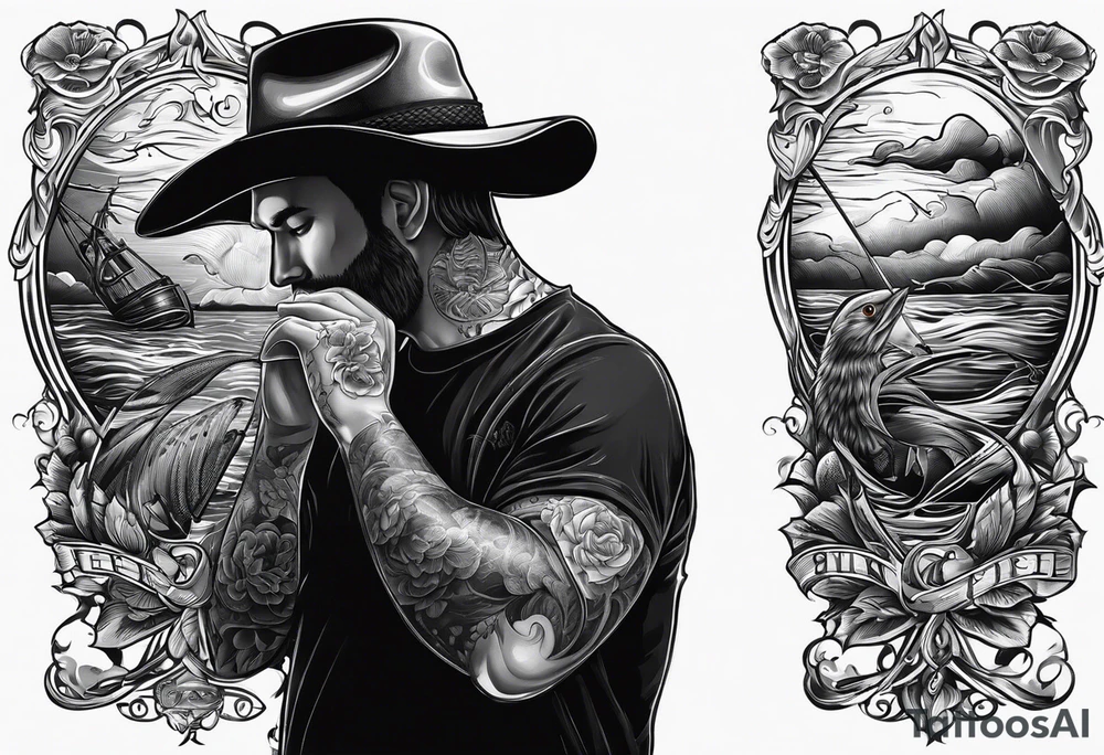 Beer Drinking
Fisherman
Father
Friend tattoo idea