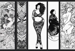 Big mama tattoo idea