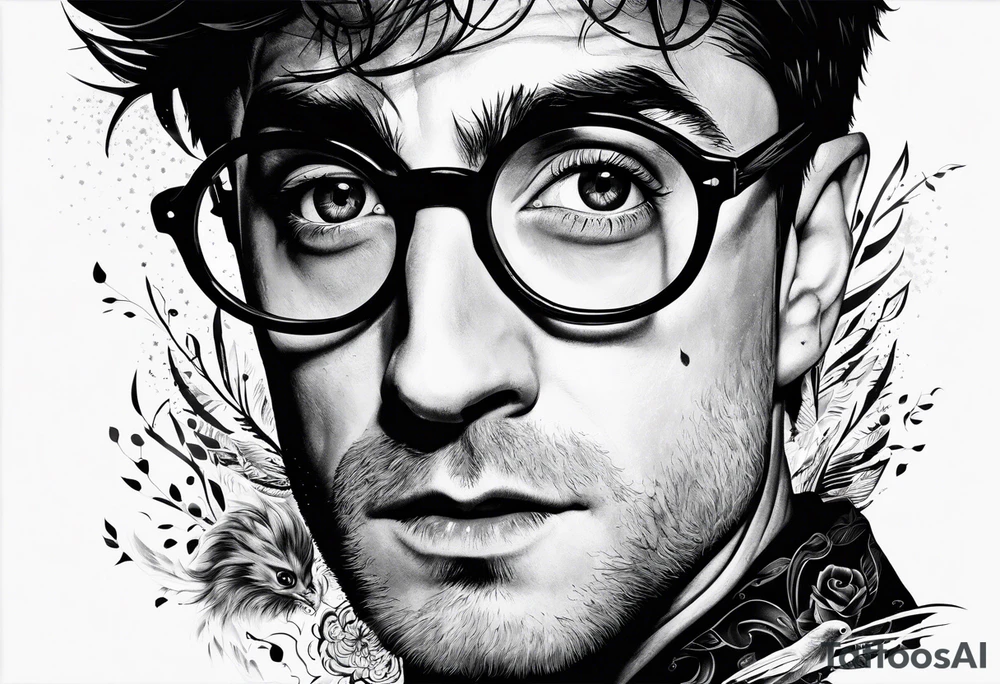 harry potter movies make it one item form all the moives tattoo idea