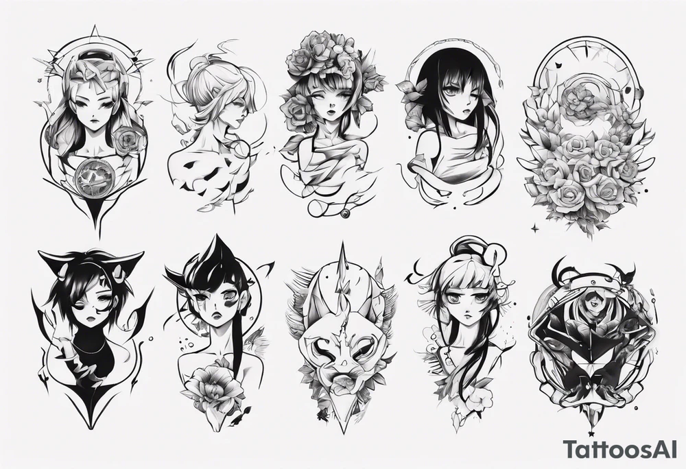 Anime tattoo idea