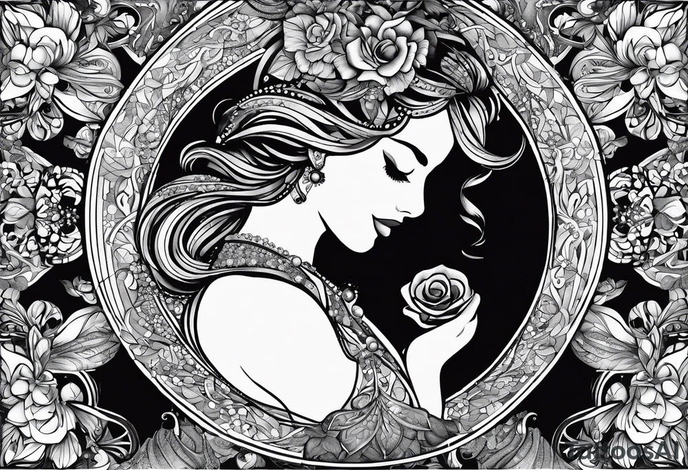 Song lyrics: Can you grant me one last wish, play Russian roulette as we kiss tattoo idea