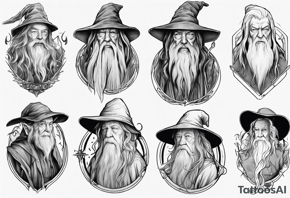 Gandalf tattoo idea