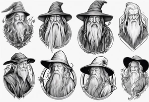 Gandalf tattoo idea