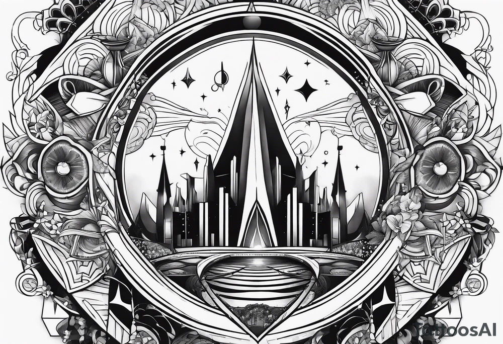 TOMORROWLAND life music tattoo idea