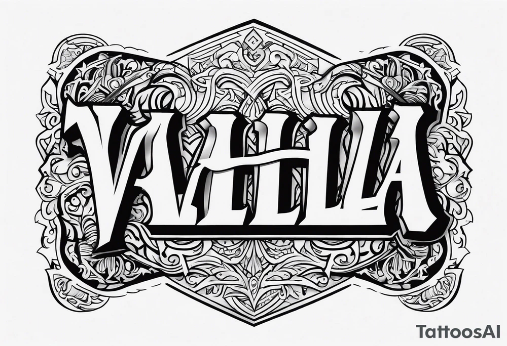 Valhalla tattoo idea