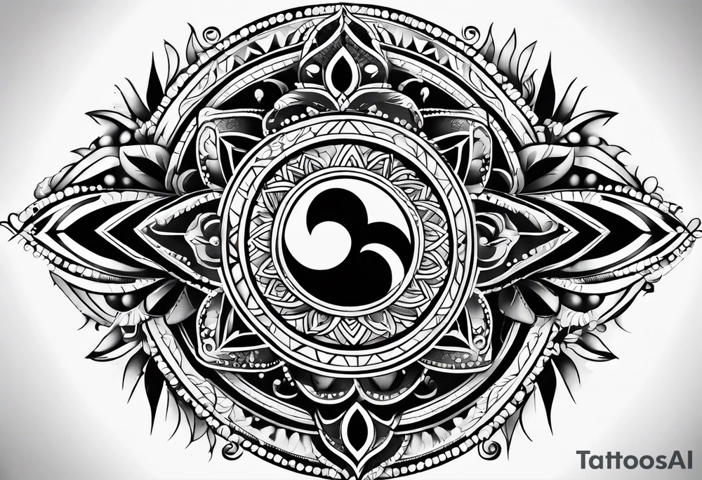 eclipse tattoo idea