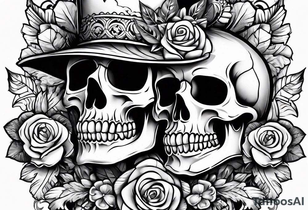 RELIQUIAS DE LA MUERTE tattoo idea