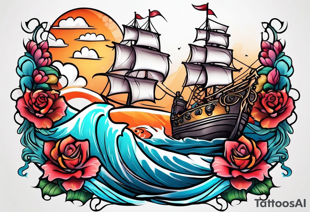 Siren tattoo idea