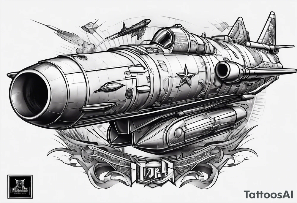 Missiles tattoo idea