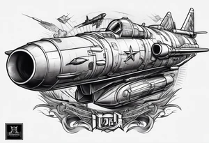 Missiles tattoo idea