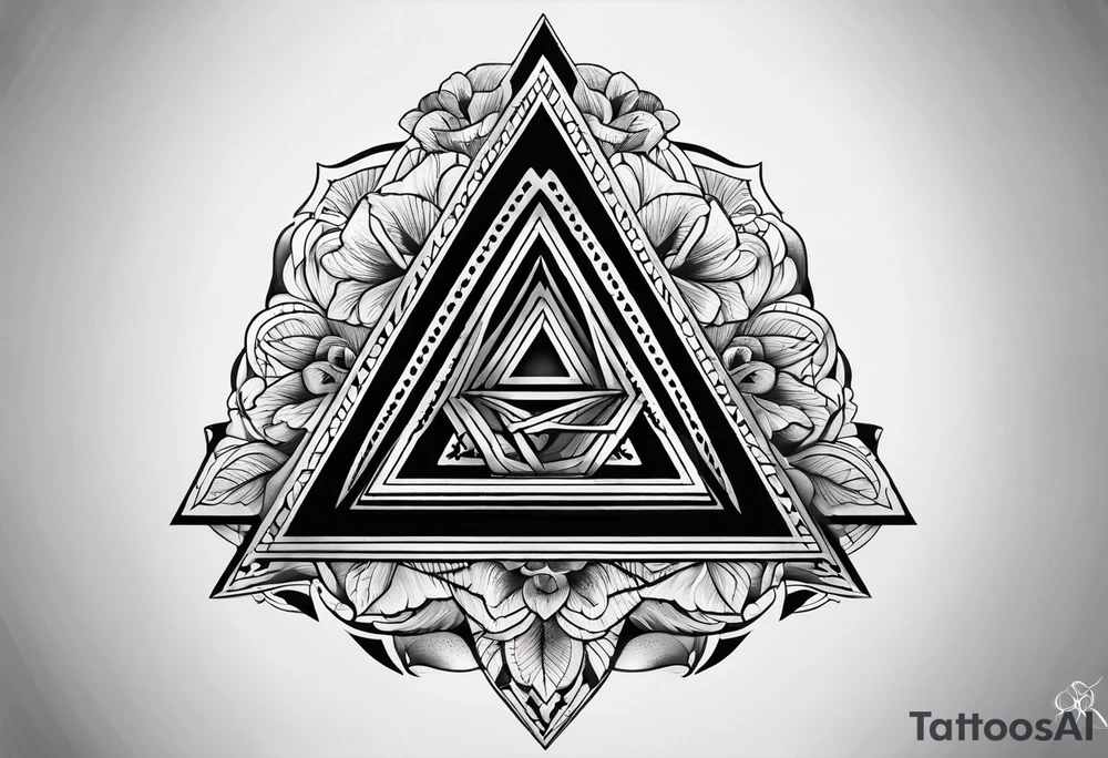 Penrose triangle tattoo idea