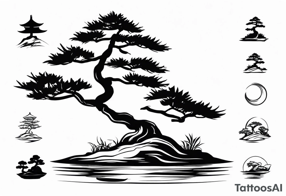 bonsai tattoo idea