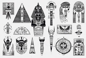 Egyptian tattoo idea
