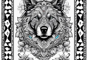 dogfoot tattoo idea