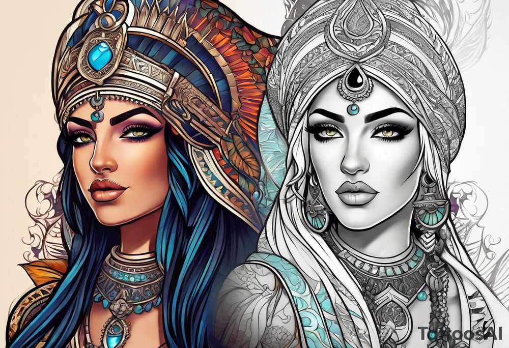 Isis Goddess Tattoo I tattoo idea