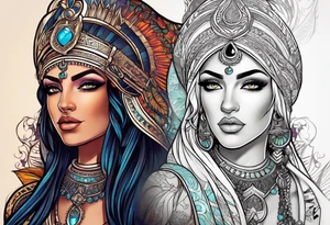Isis Goddess Tattoo I tattoo idea