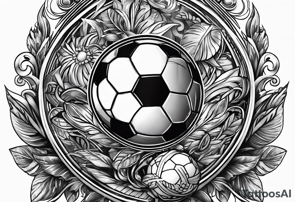 Football teamgeist tattoo idea