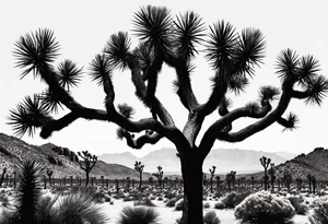 Joshua trees tattoo idea