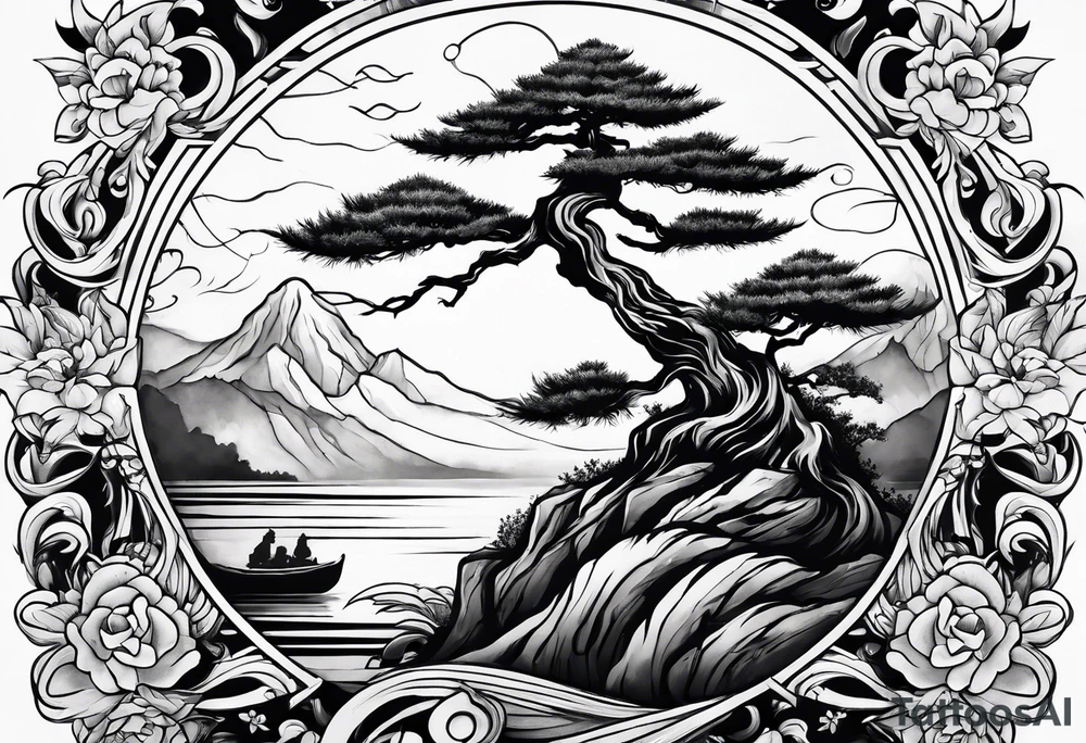 bonsai tattoo idea