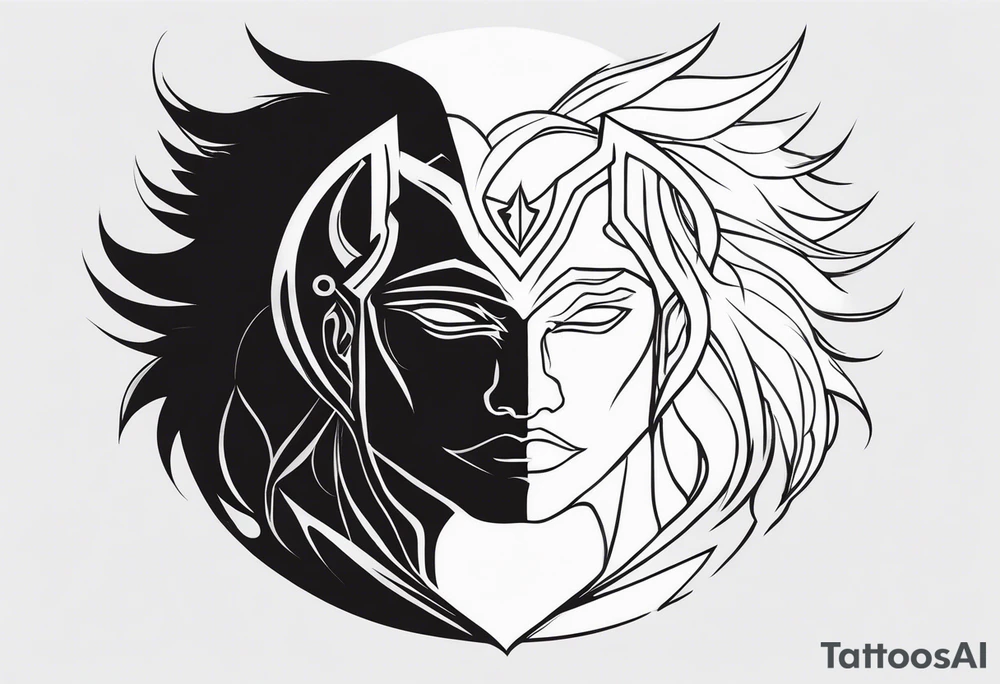 Titan Shifter Silhouette tattoo idea